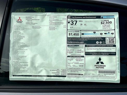 New 2024 Mitsubishi Mirage G4 Black Edition image 14