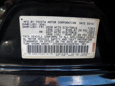 Used 2001 Toyota RAV4 2WD image 17