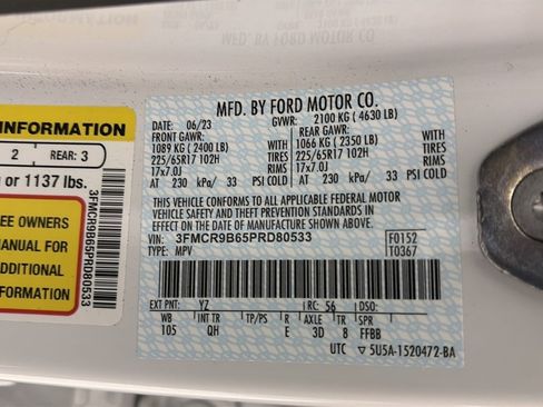 Certified 2023 Ford Bronco Sport Big Bend w/ Convenience Package image 9