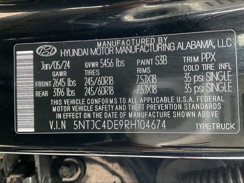 Used 2024 Hyundai Santa Cruz SEL w/ Activity Package FWD image 32