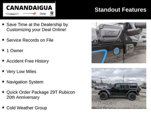 Used 2023 Jeep Wrangler Unlimited Rubicon 4xe image 8