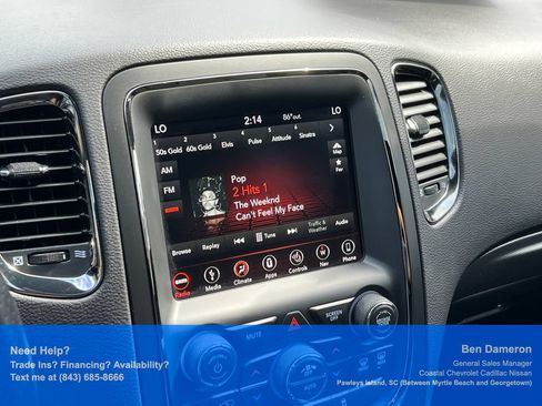 Used 2018 Dodge Durango R/T w/ Blacktop Package RWD image 38