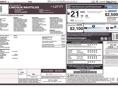 Used 2023 Lincoln Nautilus Reserve w/ Equipment Group 202A
