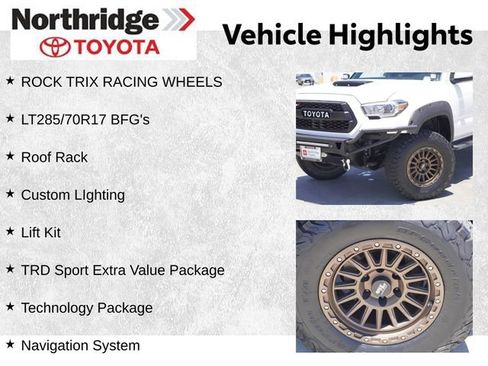 Used 2018 Toyota Tacoma TRD Sport w/ Technology Package RWD image 2