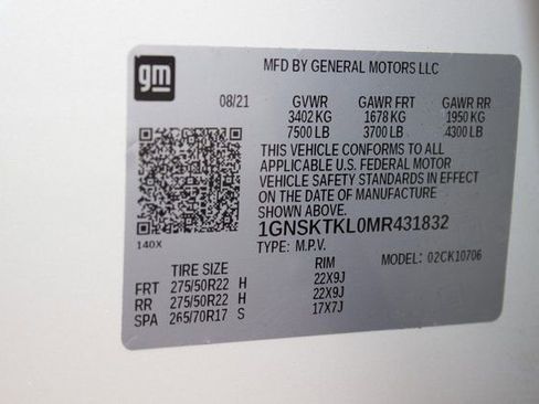 Used 2021 Chevrolet Tahoe High Country image 28