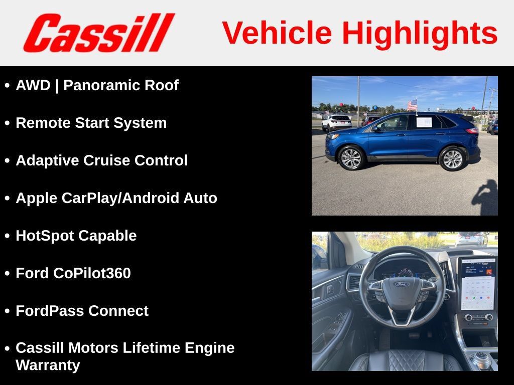 Used 2024 Ford Edge Titanium AWD/4WD image 7