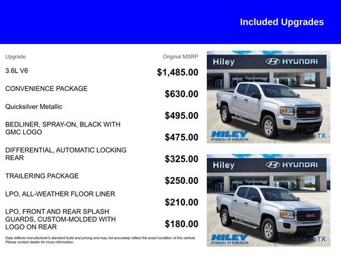 Used 2020 GMC Canyon 2WD Crew Cab w/ Convenience Package image 5