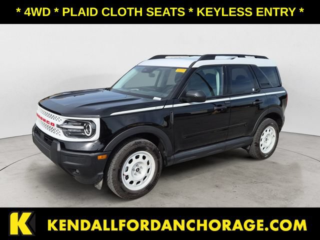 Certified 2025 Ford Bronco Sport Heritage w/ Convenience Package AWD/4WD image 1
