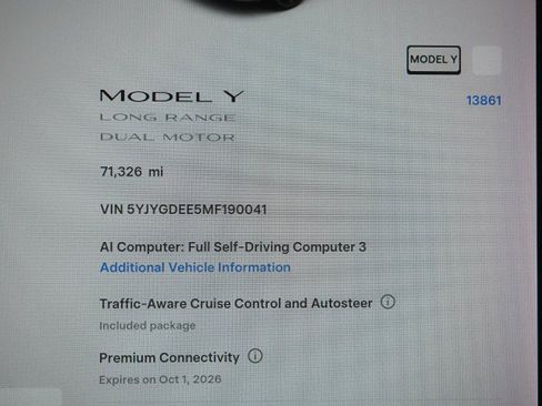 Used 2021 Tesla Model Y Long Range AWD/4WD image 4