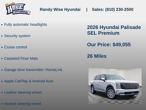 New 2026 Hyundai Palisade SEL AWD/4WD image 15