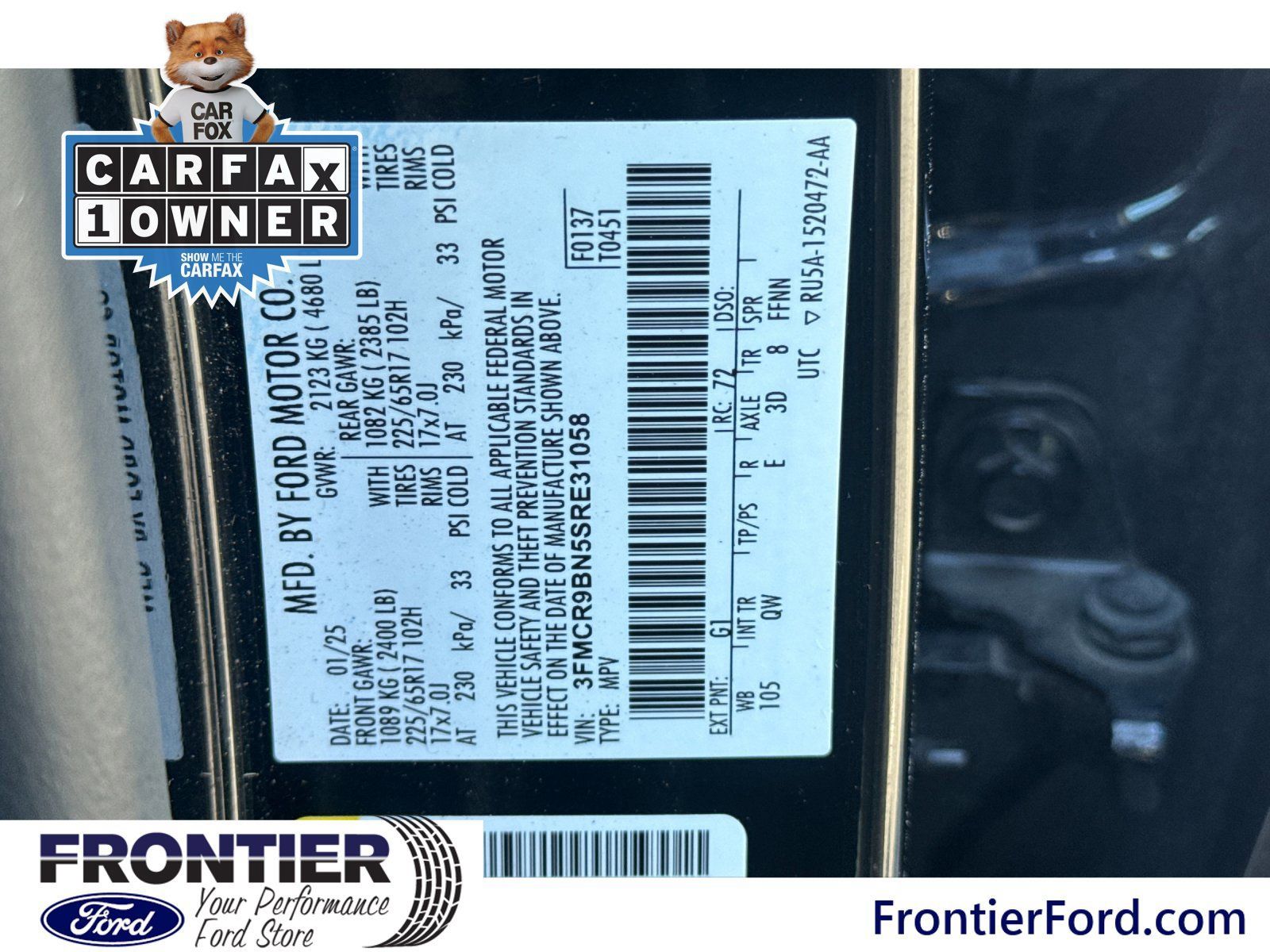 Used 2025 Ford Bronco Sport Big Bend AWD/4WD image 29