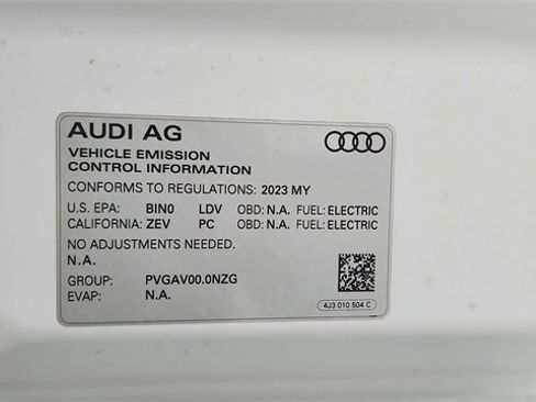 Used 2023 Audi e-tron GT Premium Plus w/ Performance Package image 56