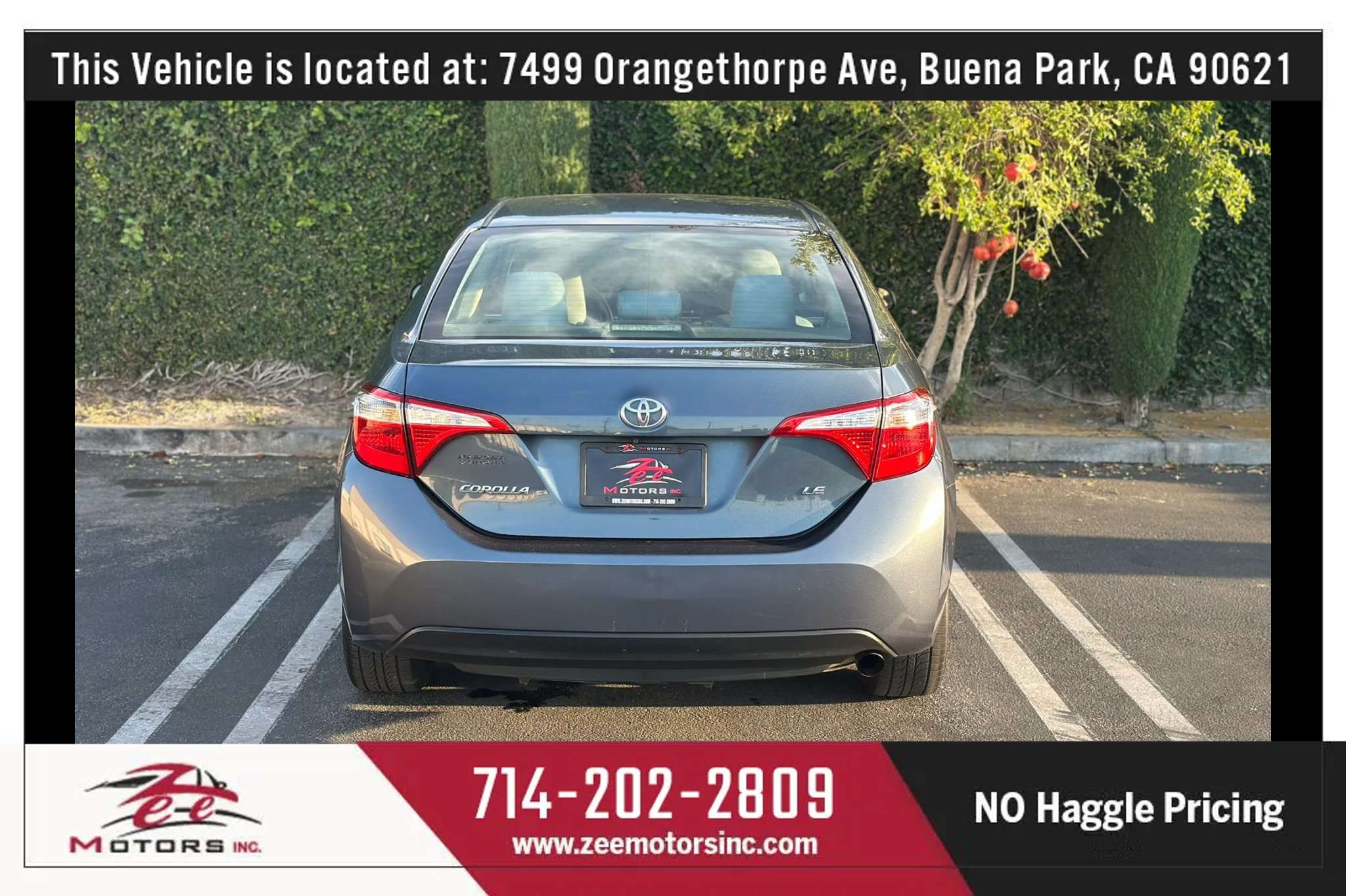 Used 2015 Toyota Corolla LE FWD image 8