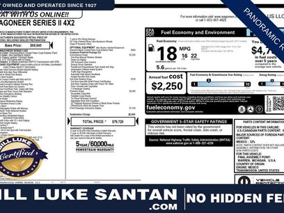 Used 2022 Jeep Wagoneer Series II w/ Convenience Group I