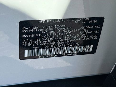 New 2026 Subaru Outback Limited AWD/4WD image 32