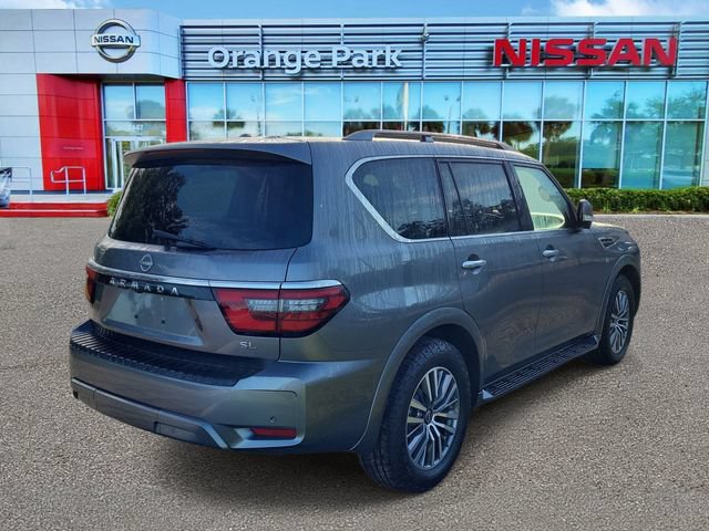 Used 2021 Nissan Armada SL w/ Captain's Chairs Package AWD/4WD image 2