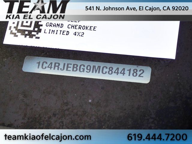 Used 2021 Jeep Grand Cherokee Limited RWD image 41