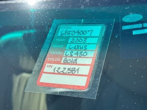 Used 2003 Lexus LS 430 image 8