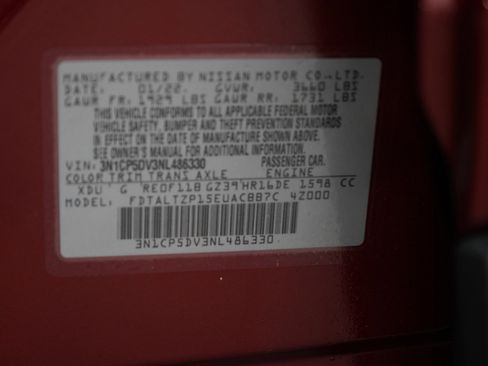 Used 2022 Nissan Kicks SR w/ Premium Package FWD image 28