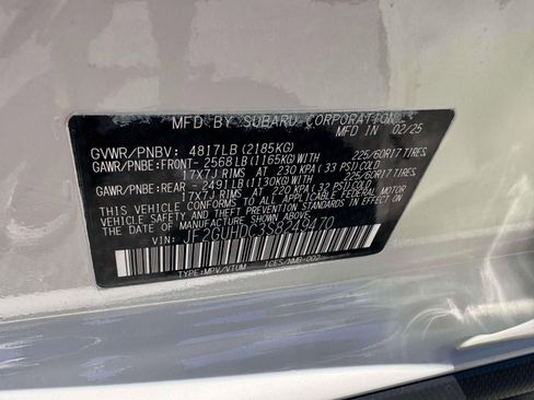 Certified 2025 Subaru Crosstrek 2.0i Premium AWD/4WD image 13