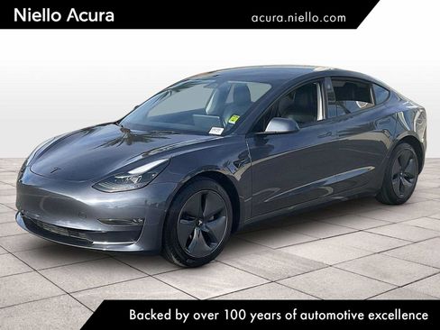 Used 2022 Tesla Model 3 Long Range AWD/4WD image 1