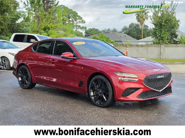 Used 2023 Genesis G70 3.3T w/ Sport Advanced Package RWD image 1