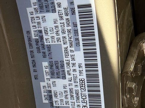 New 2026 MAZDA CX-70 3.3 Turbo S w/ Premium Plus AWD/4WD image 20