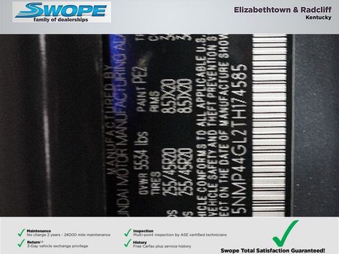 New 2026 Hyundai Santa Fe Limited image 28