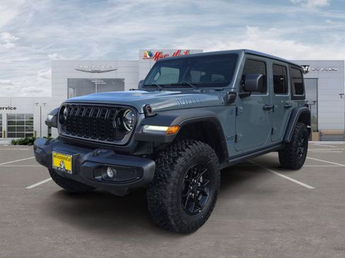 Used 2025 Jeep Wrangler Unlimited Sport S 4xe AWD/4WD image 1