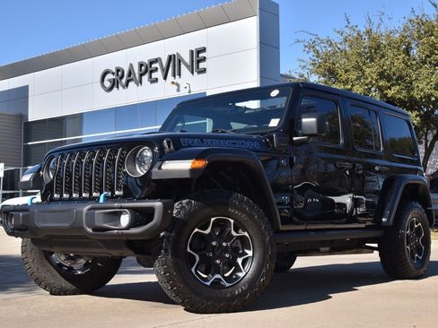 Used 2023 Jeep Wrangler Unlimited Rubicon 4xe w/ Steel Bumper Group image 1