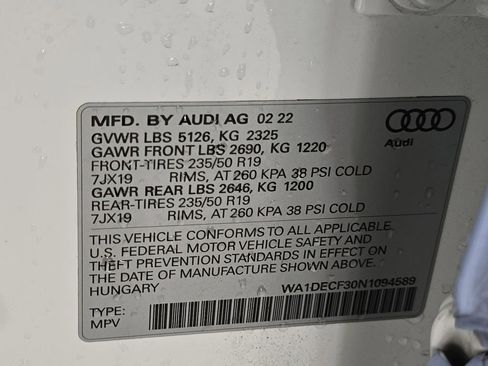 Used 2022 Audi Q3 2.0T Premium w/ Convenience Package AWD/4WD image 34