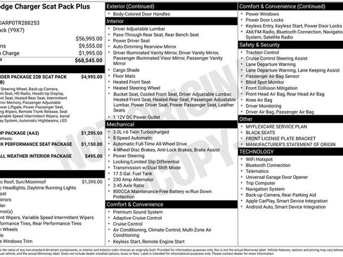 New 2026 Dodge Charger Scat Pack AWD/4WD image 45