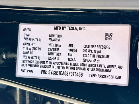 Used 2025 Tesla Model 3 Long Range RWD image 33