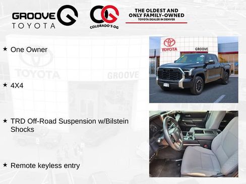 Used 2023 Toyota Tundra SR5 w/ TRD Off-Road Package AWD/4WD image 4