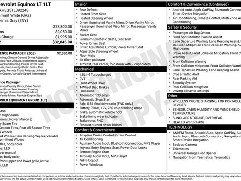 New 2026 Chevrolet Equinox LT w/ Convenience Package II image 10