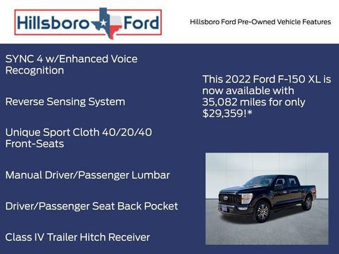 Used 2022 Ford F150 XL w/ STX Appearance Package image 13