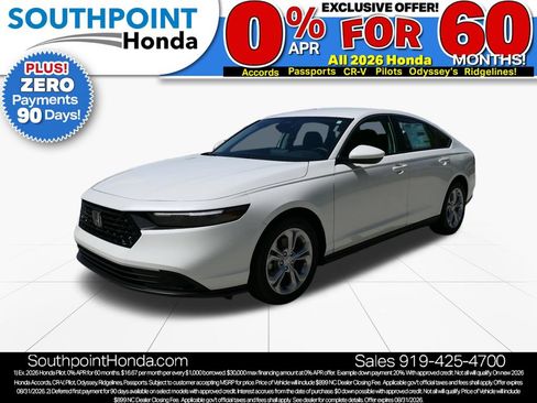 New 2026 Honda Accord LX image 3