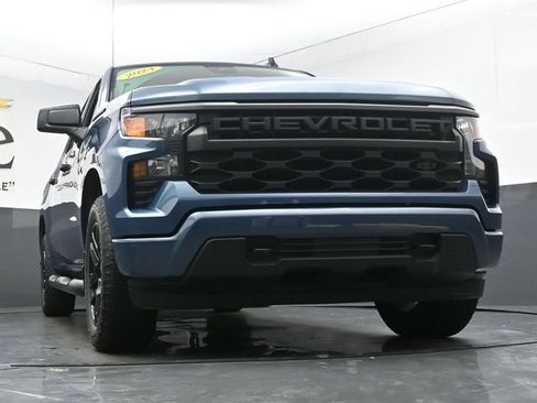 Used 2024 Chevrolet Silverado 1500 Custom w/ Turbomax Blackout Package AWD/4WD image 3
