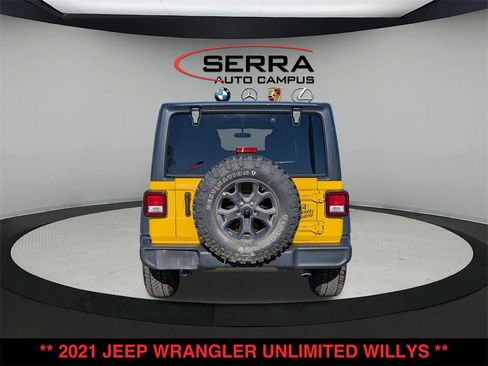 Used 2021 Jeep Wrangler Unlimited Willys image 13