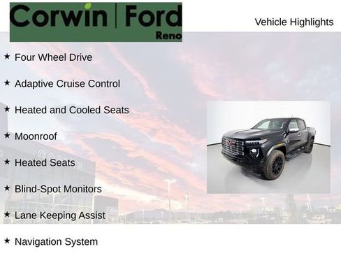 Used 2025 GMC Canyon Denali w/ LPO, Denali Black Edition image 7