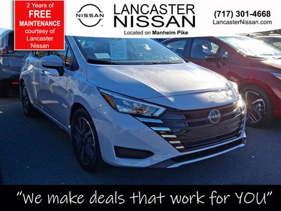 New 2025 Nissan Versa SV w/ Trunk Package