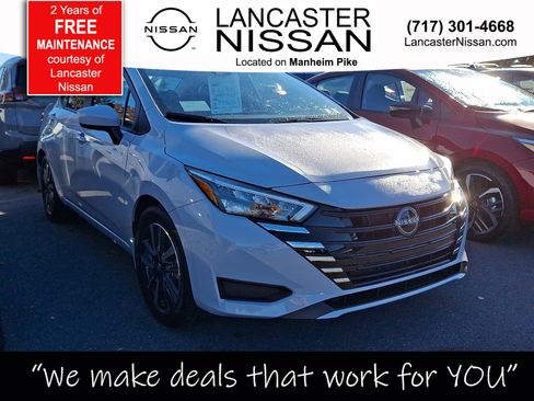 New 2025 Nissan Versa SV w/ Trunk Package image 1