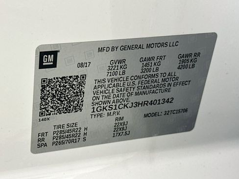 Used 2017 GMC Yukon Denali w/ Open Road Package RWD image 36