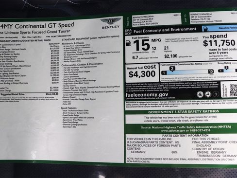 Used 2024 Bentley Continental GT Speed image 37