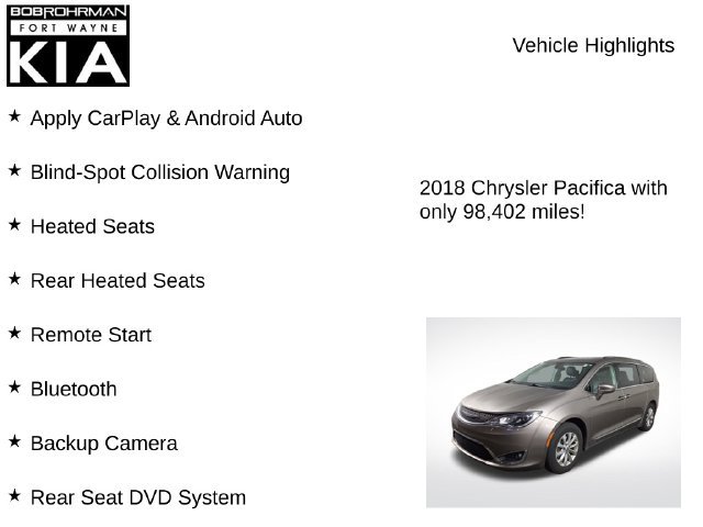 Used 2018 Chrysler Pacifica Touring-L Plus FWD image 7