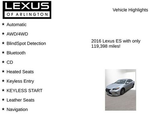 Used 2016 Lexus ES 300h 300h image 7