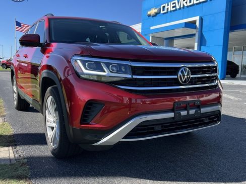 Used 2021 Volkswagen Atlas SE w/ Panoramic Sunroof Package image 1