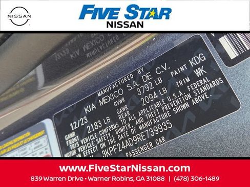 Used 2024 Kia Forte LXS FWD image 18