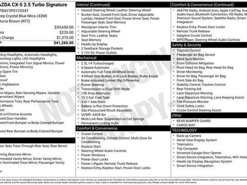 Used 2023 MAZDA CX-5 Signature image 17