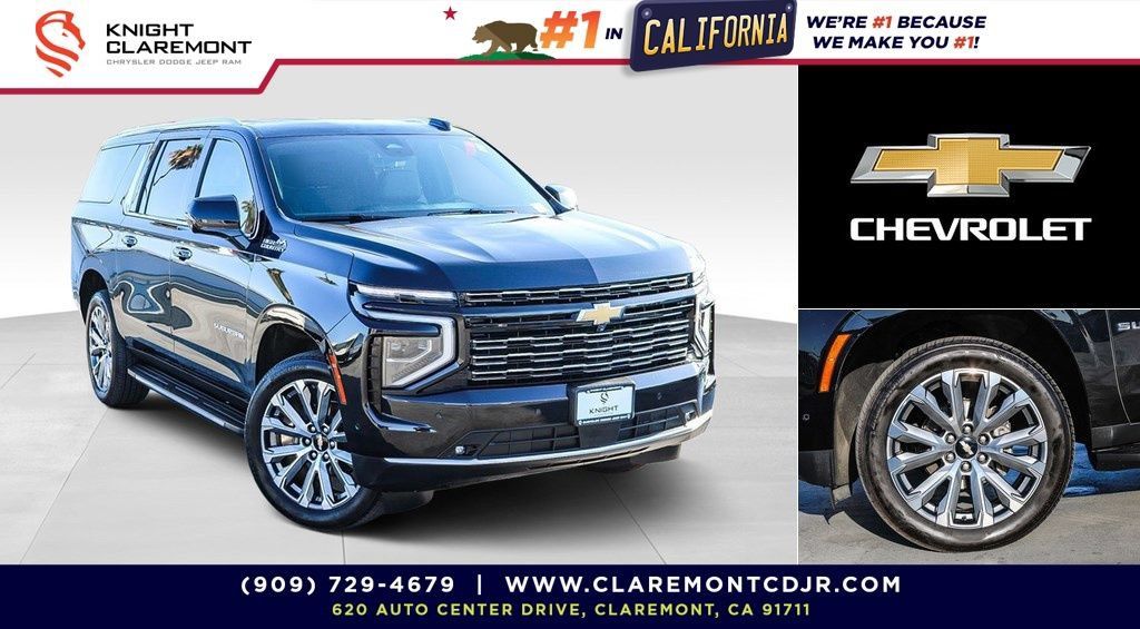 Used 2025 Chevrolet Suburban High Country AWD/4WD 360° Tour